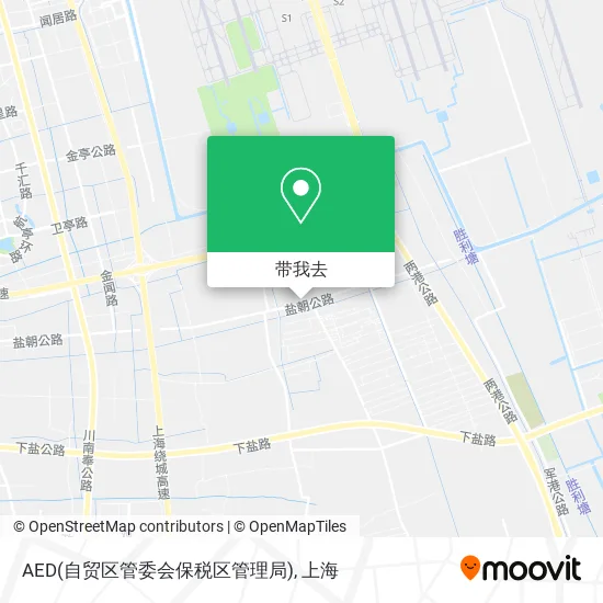 AED(自贸区管委会保税区管理局)地图