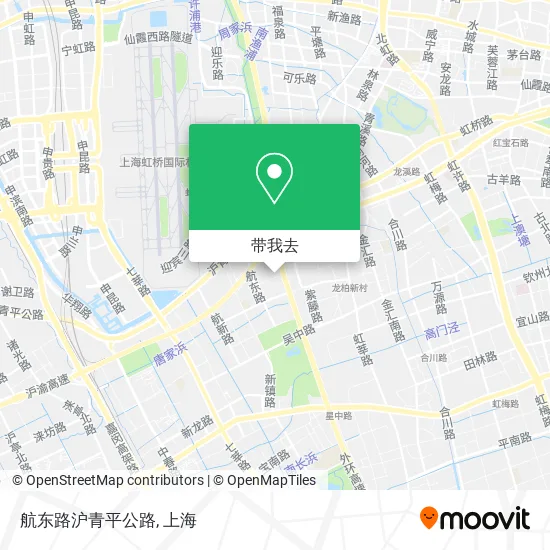 航东路沪青平公路地图