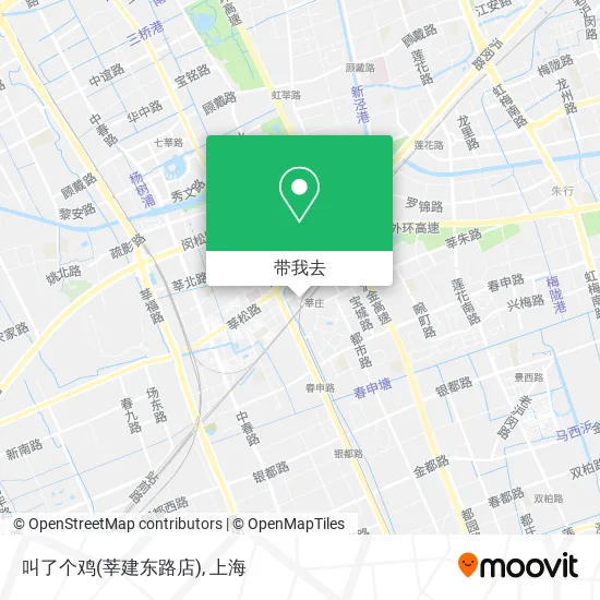叫了个鸡(莘建东路店)地图