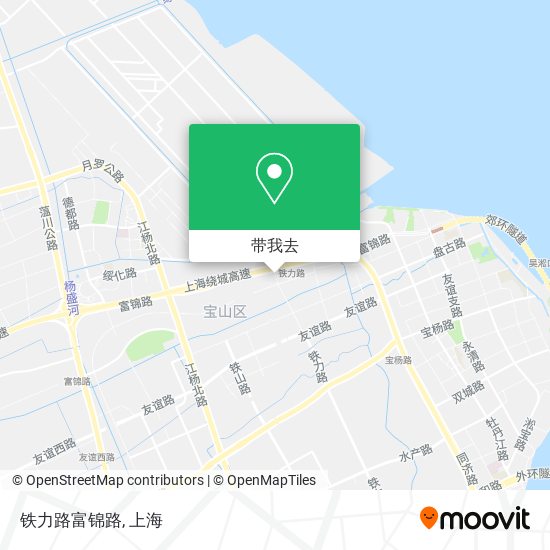 铁力路富锦路地图