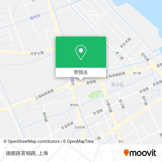 德都路富锦路地图