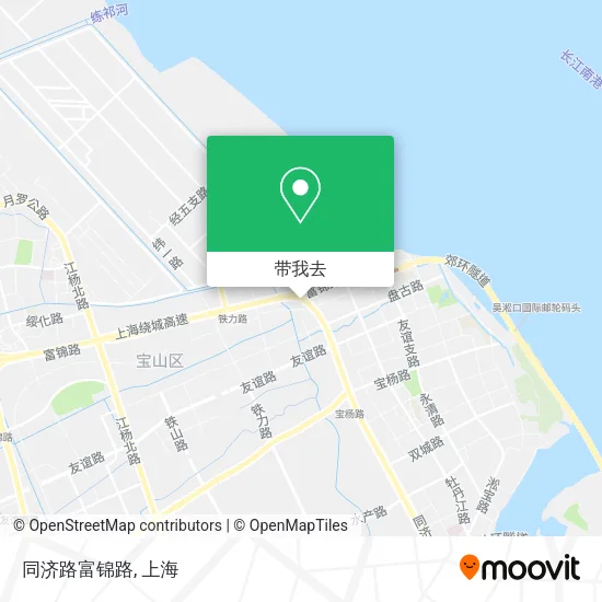 同济路富锦路地图