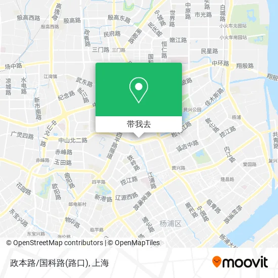 政本路/国科路(路口)地图