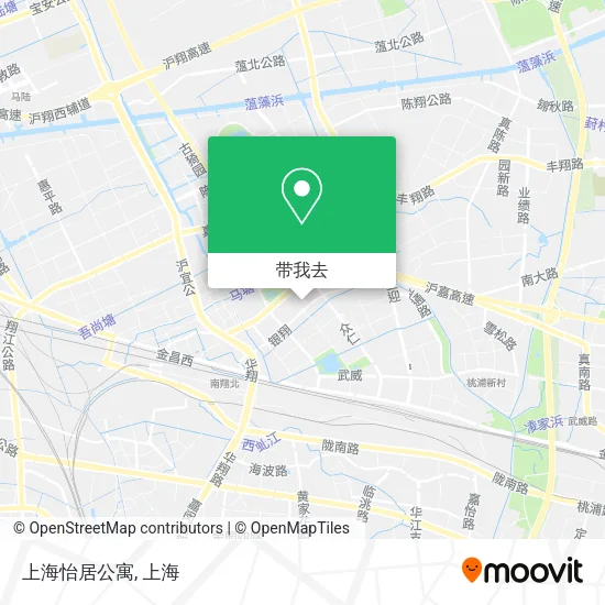 上海怡居公寓地图