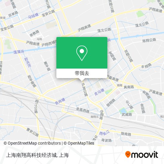 上海南翔高科技经济城地图