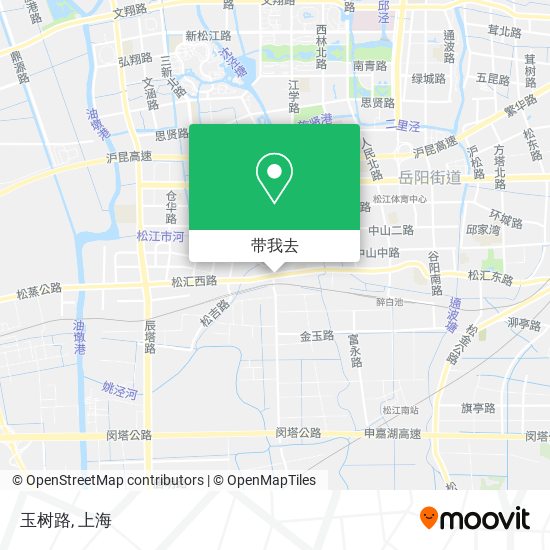 玉树路地图