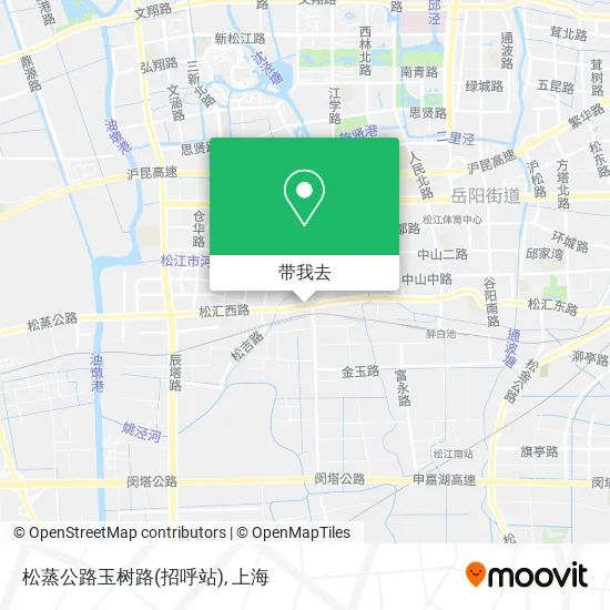 松蒸公路玉树路(招呼站)地图
