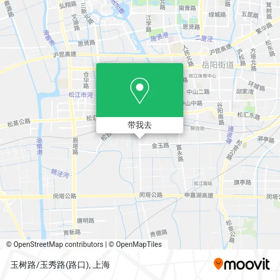 玉树路/玉秀路(路口)地图