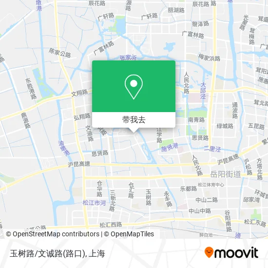 玉树路/文诚路(路口)地图