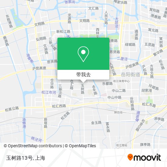 玉树路13号地图