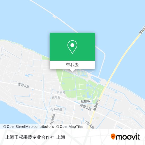 上海玉权果蔬专业合作社地图