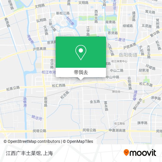 江西广丰土菜馆地图