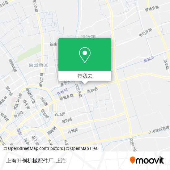 上海叶创机械配件厂地图