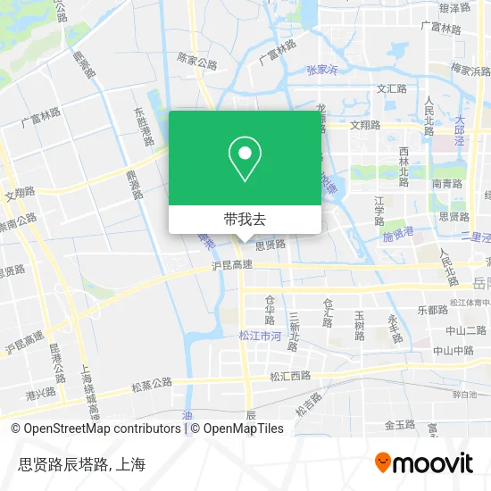 思贤路辰塔路地图