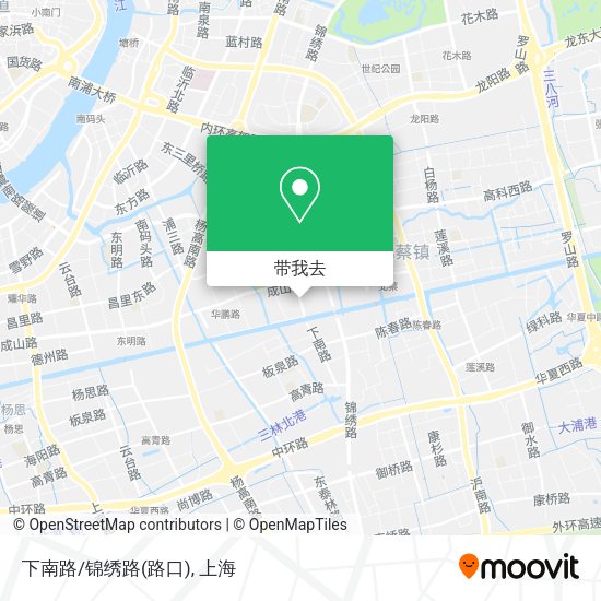 下南路/锦绣路(路口)地图