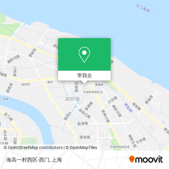 海高一村西区-西门地图