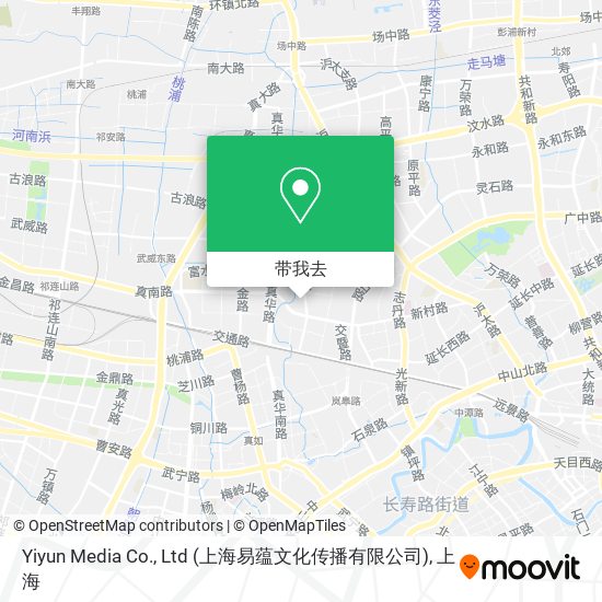 Yiyun Media Co., Ltd (上海易蕴文化传播有限公司)地图