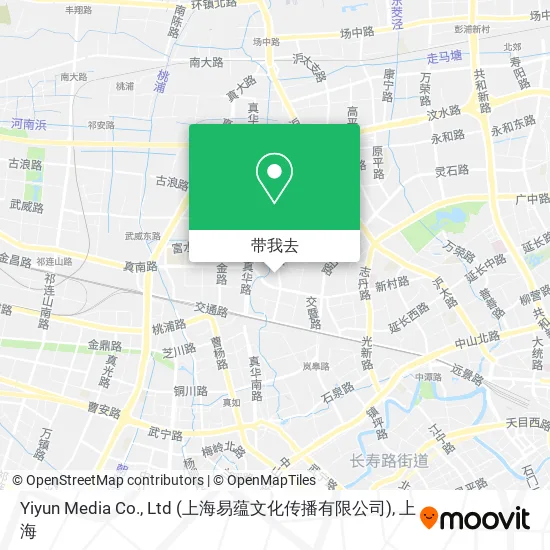 Yiyun Media Co., Ltd (上海易蕴文化传播有限公司)地图