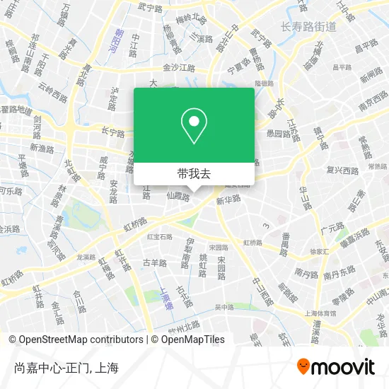 尚嘉中心-正门地图