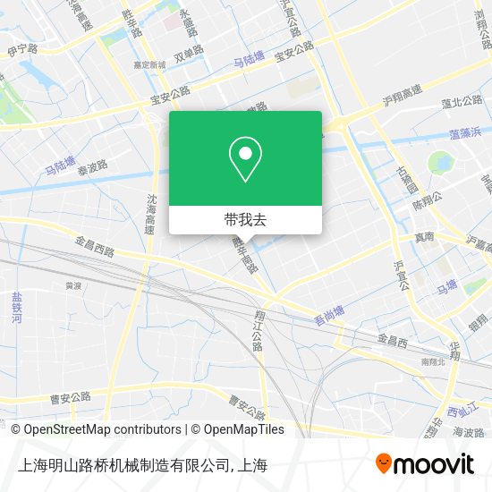 上海明山路桥机械制造有限公司地图