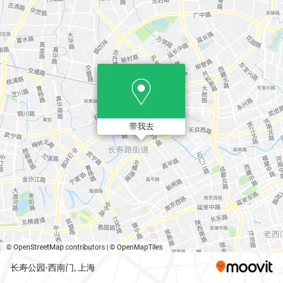 长寿公园-西南门地图