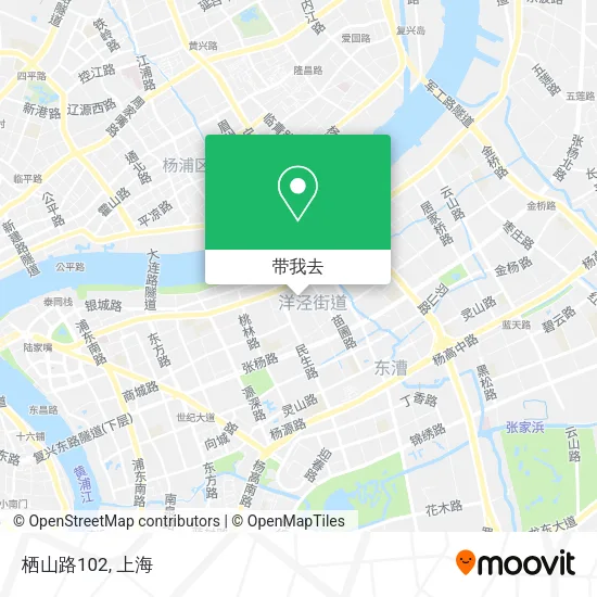 栖山路102地图