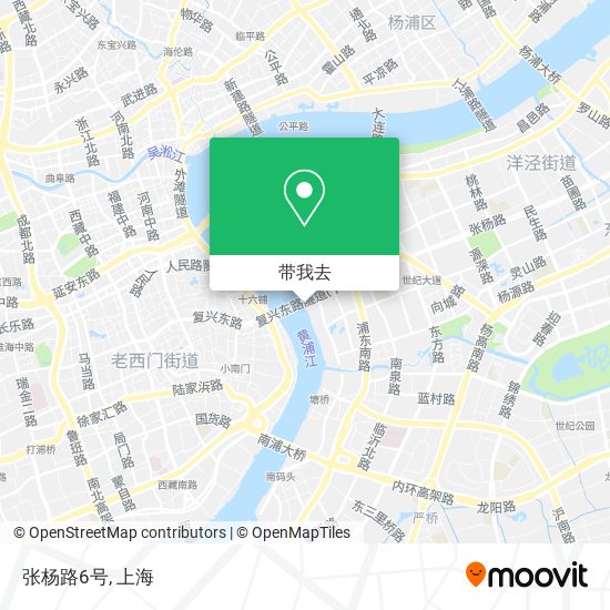 张杨路6号地图