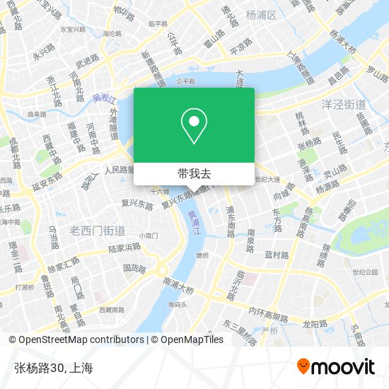 张杨路30地图