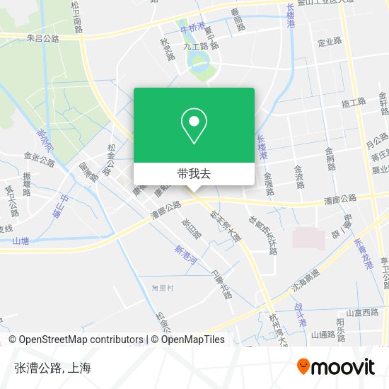 张漕公路地图