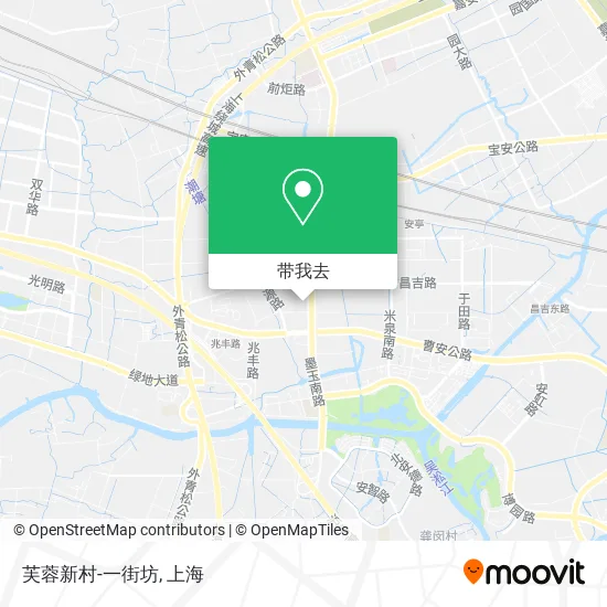 芙蓉新村-一街坊地图