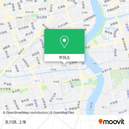龙川路地图