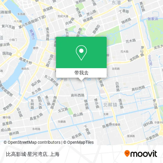 比高影城·星河湾店地图