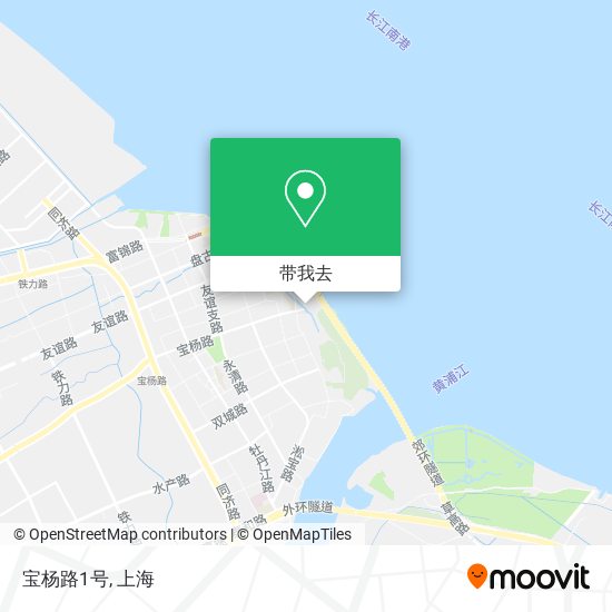 宝杨路1号地图