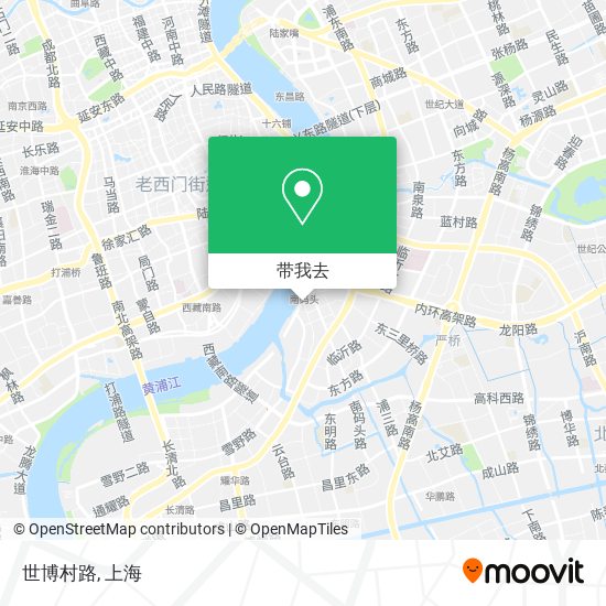 世博村路地图