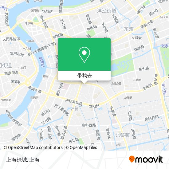 上海绿城地图