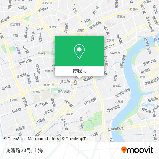 龙漕路23号地图