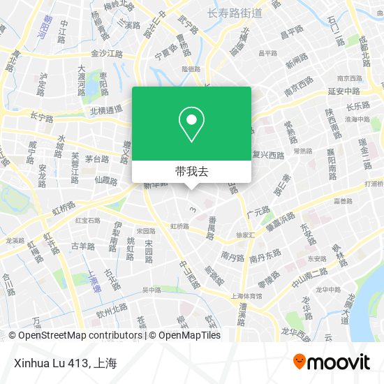 Xinhua Lu 413地图