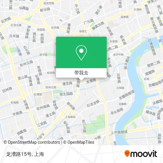 龙漕路15号地图