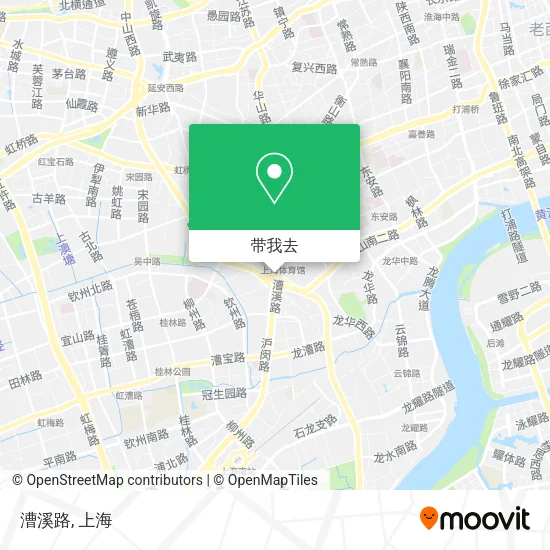 漕溪路地图