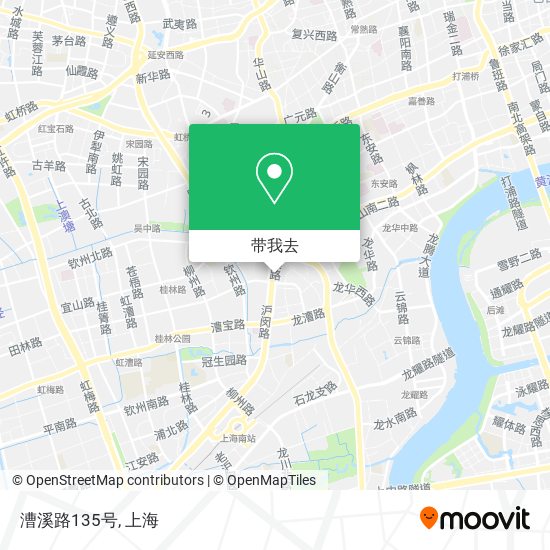漕溪路135号地图