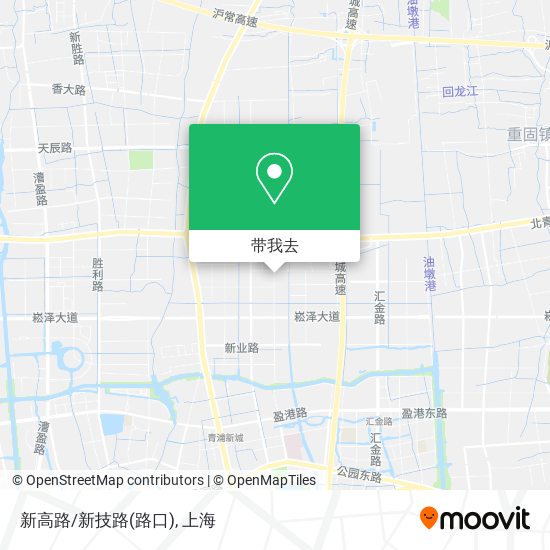 新高路/新技路(路口)地图