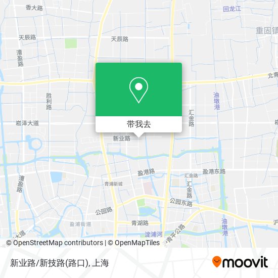 新业路/新技路(路口)地图