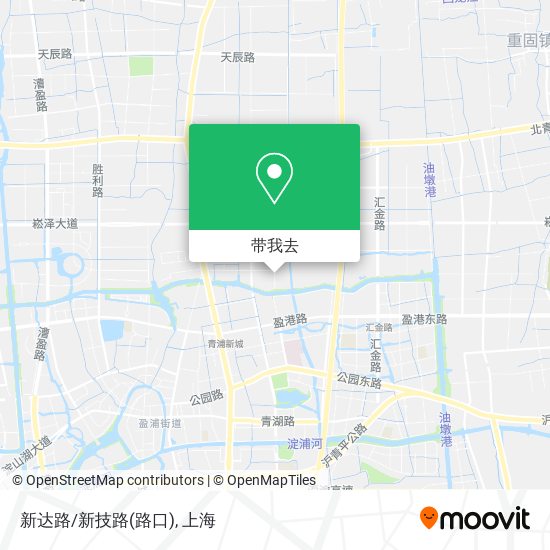 新达路/新技路(路口)地图