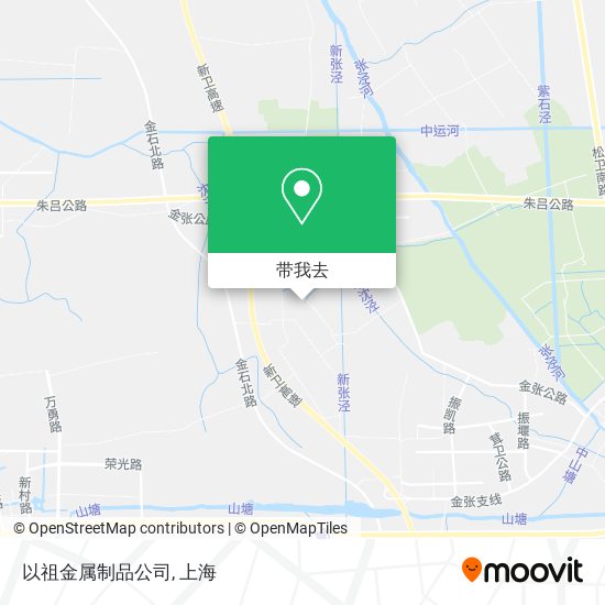 以祖金属制品公司地图