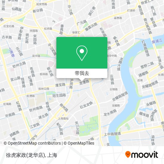 徐虎家政(龙华店)地图