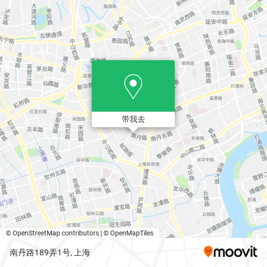 南丹路189弄1号地图