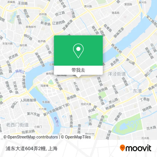 浦东大道604弄2幢地图