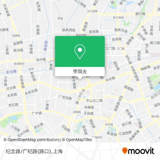 纪念路/广纪路(路口)地图