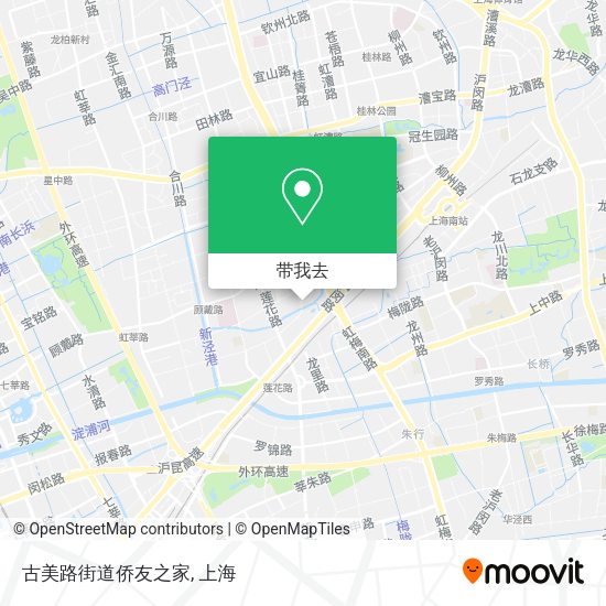 古美路街道侨友之家地图