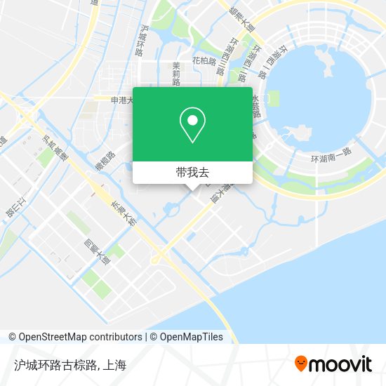 沪城环路古棕路地图